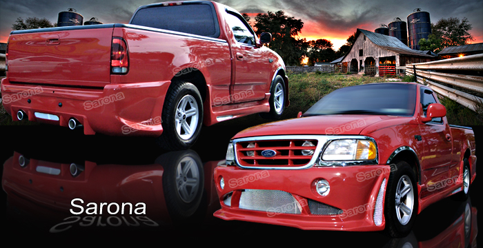 Custom Ford F-150  Truck Body Kit (1997 - 2003) - $1490.00 (Manufacturer Sarona, Part #FD-013-KT)